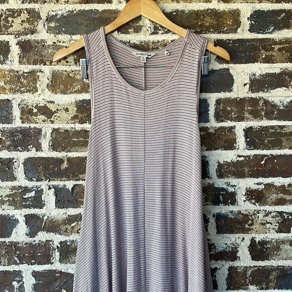 Toad&Co Daisy Rib Sleeveless Dress Size Medium - Picture 4 of 9